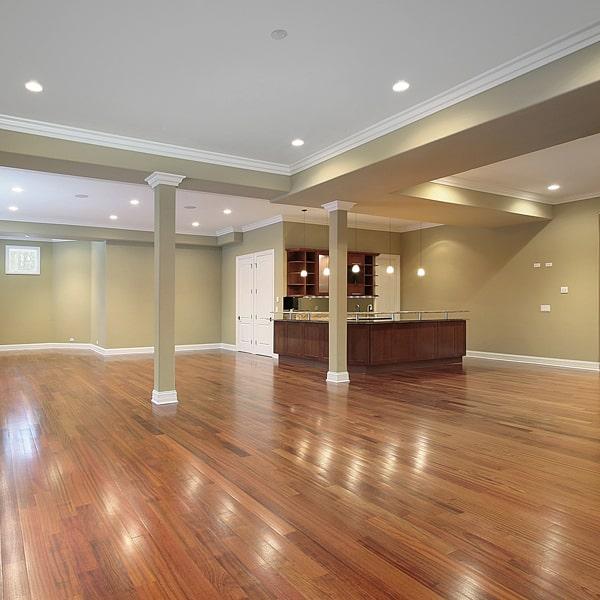 hardwood flooring can be refinished to change its color or remove scratches, giving it a fresh new look